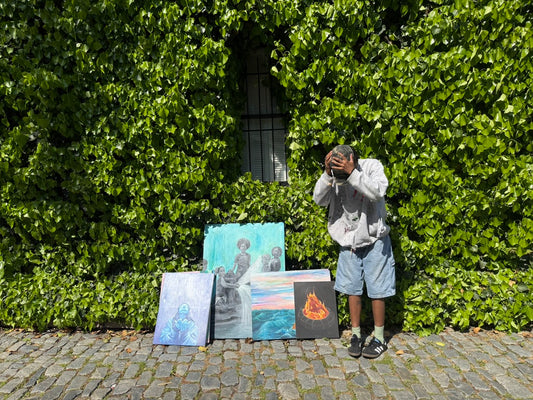 "Ascension" 20"x24" Original Painting