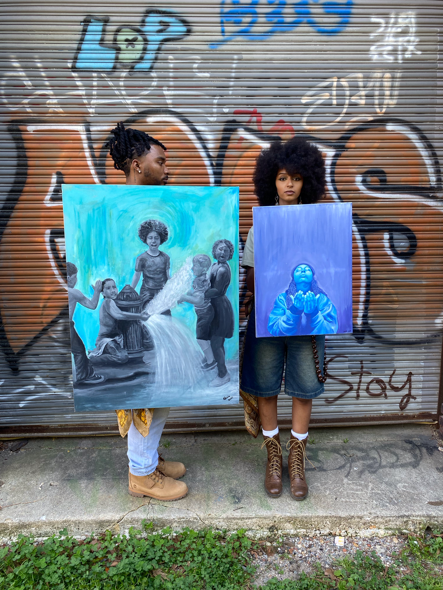 "GRIEF" 30"x40" Original Painting