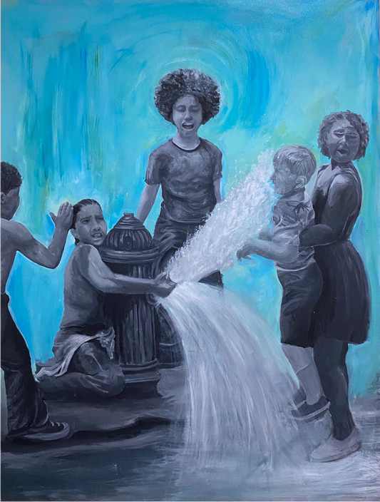 "GRIEF" 30"x40" Original Painting