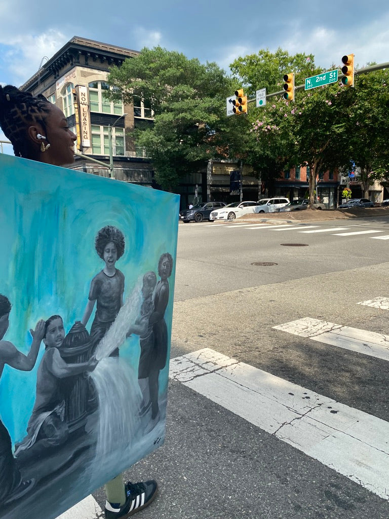 "GRIEF" 30"x40" Original Painting