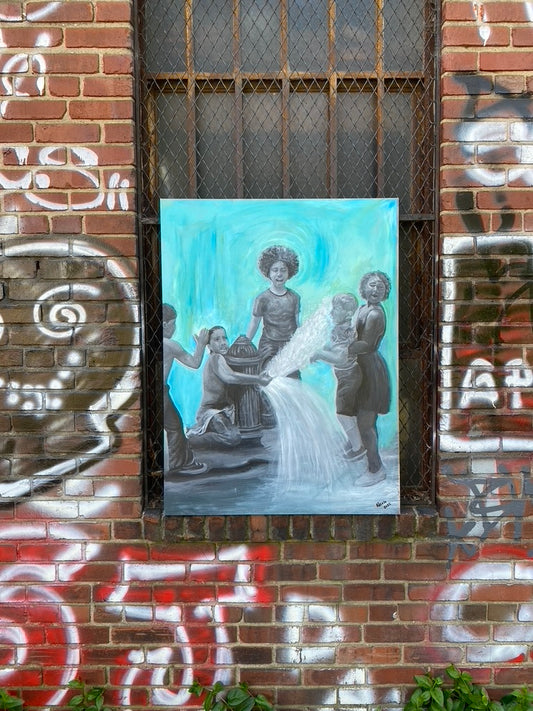 "GRIEF" 30"x40" Original Painting