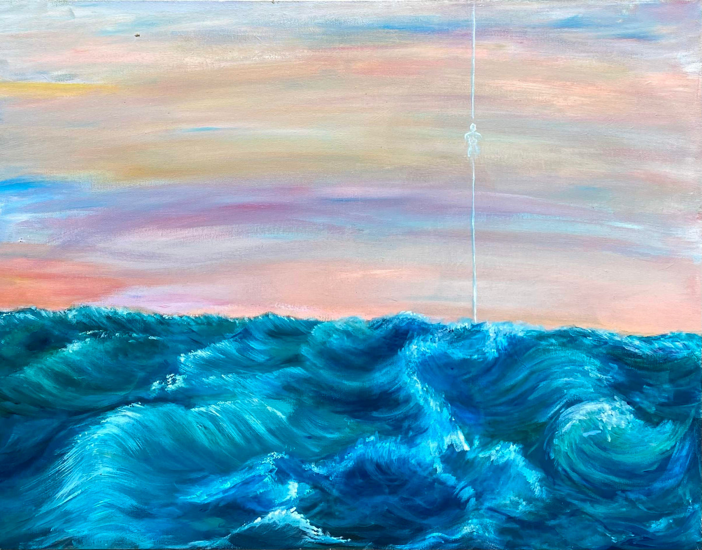 "Ascension" 20"x24" Original Painting